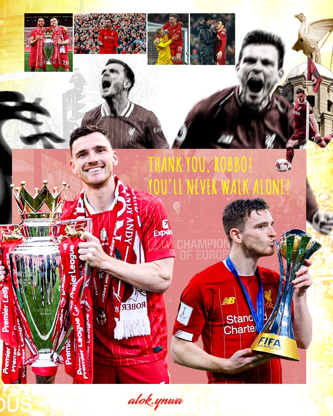 Thank You Robbo Tribute Poster Artwork